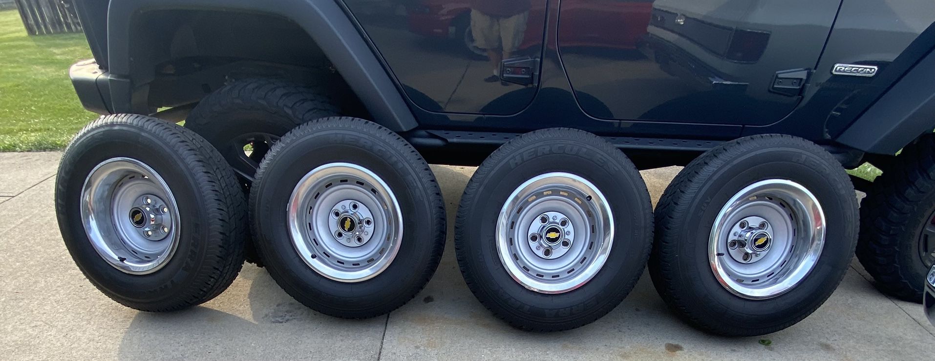 Chevy C10 Stock wheels And Tires