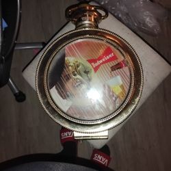 Budweiser Clock Light