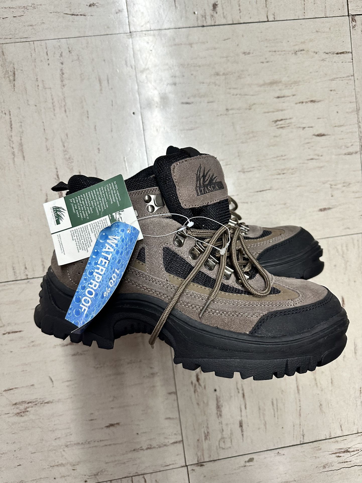 Itasca Thinsulate Winter Snow Boots Men's  Size 10 Brown Leather Insulated Outdoors