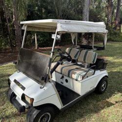 SUPER CLEAN 48 VOLT CLUB CAR GOLF CART!! RUNS AND DRIVES GREAT!!