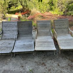 Teak Lounge Chairs