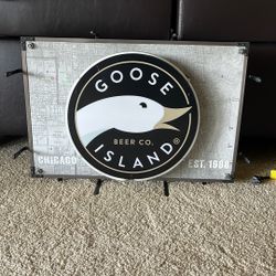 Goose island Neon Sign