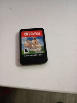 Nintendo switch let's go Eevee Pokemon