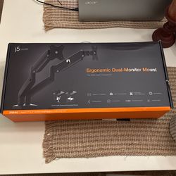 New : Ergonomic Dual Monitor Mount
