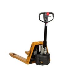 Semi electric pallet jack