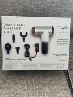 Brookstone Deep Tissue Massage Gun