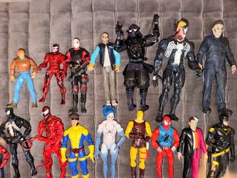Random figures mostly Marvel