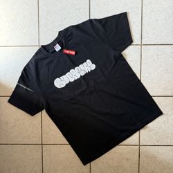 Black Supreme T-shirt Size L