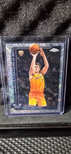 2025-26 Topps Chrome update - Kon Knueppel Starlight Refractor (RC)