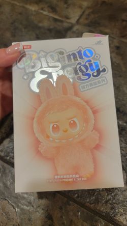 Labubu Big Into Energy Monster Collector Toy New In BOX Pink