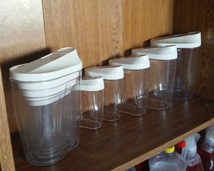 Clear Plastic Food Storage Containers with Lids