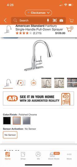 American Standard Fairbury Single-Handle Pull-Down Sprayer Kitchen Faucet in Polished Chrome