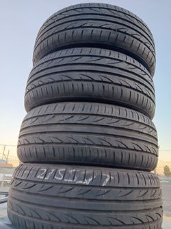 Vendo 4 Llantas Usadas 215 55 17