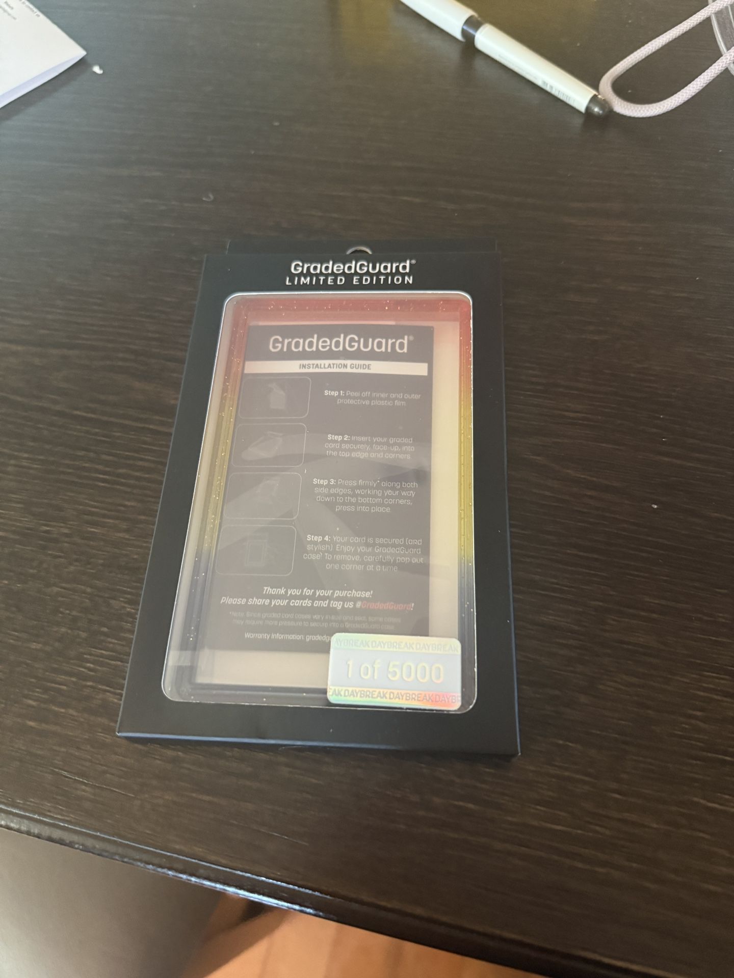 GradedGuard PSA Daybreak Graded Guard Limited Edition 1/5000