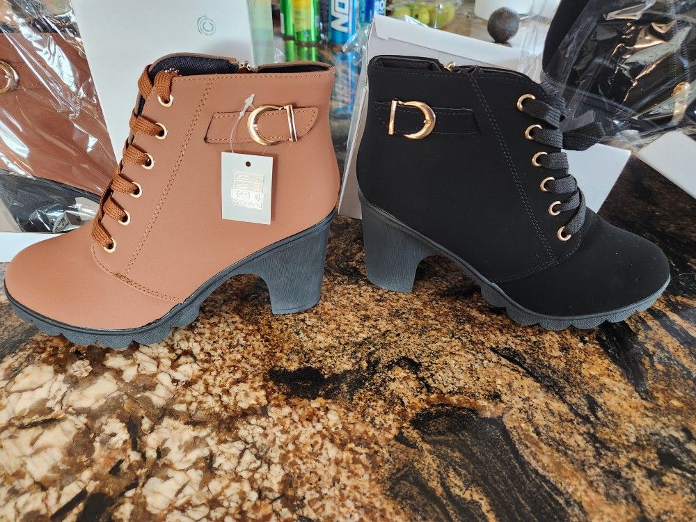 Brand New In Box Booties Size 7