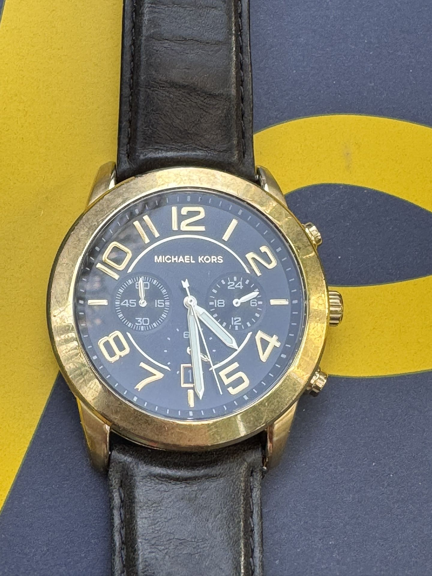 Michael Kors Goldtone Watch For Men