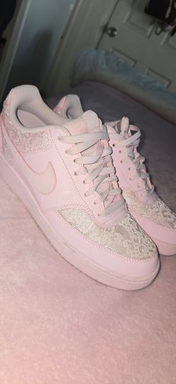 Nike Court Vision Low "Pink Foam Lace"