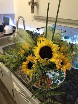 Floral arrangements with name