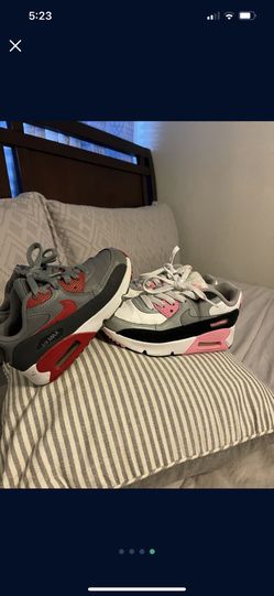 The Boy Shoe Air Max Nike, Size US12C The Girl Shoe Air Max Nike,Size US1Y Asking $35.00 For Each.