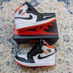 Air Jordan 1 High Electro Orange Size 9 M
