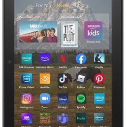 Amazon fire tablet, 8" HD display, 32 GB, (2020 release) - $10