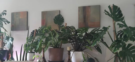 Abstract Wall Art Triptych Set of 3