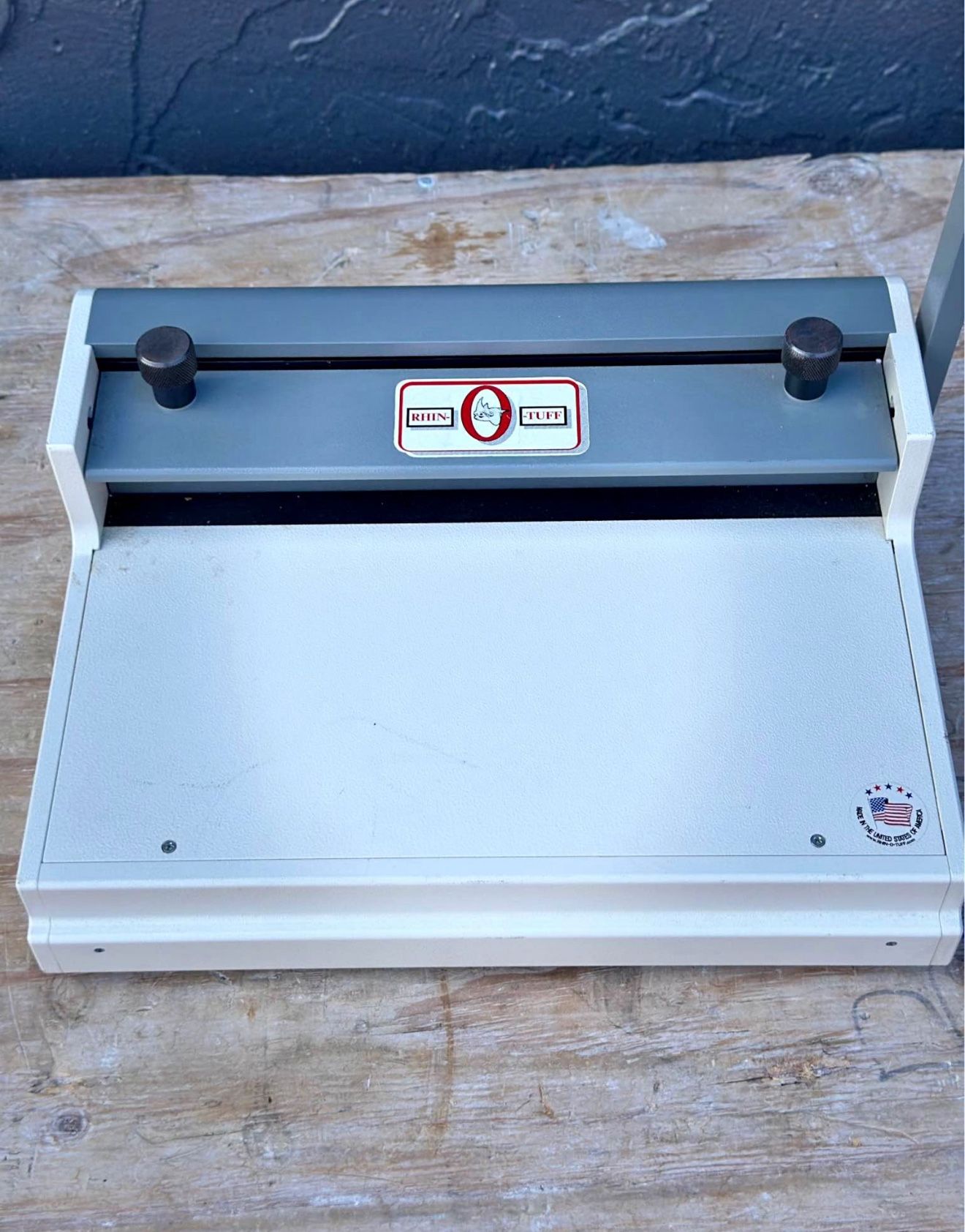 Rhin-O-Tuff HC 8000 Wire-O Binding Closer Manual [Made in USA]