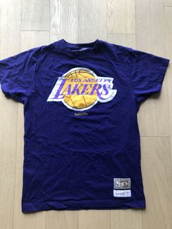 Mitchell Ness Laker T-shirt Size S