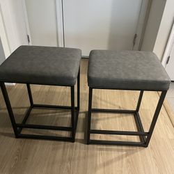 Grey Stools 