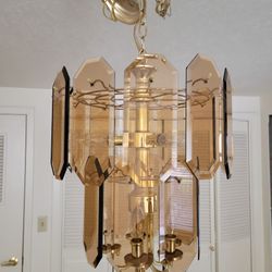 Vintage Chandelier Late 70s  Vintage 