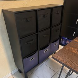Cube Storage with beans 