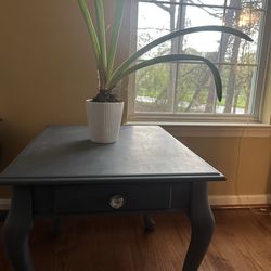 Pair of Grey Side Tables – Solid & Stylish