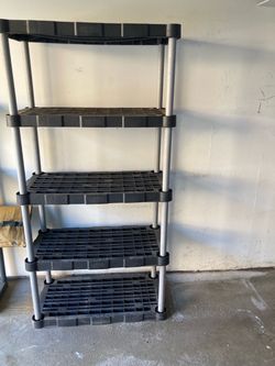 2 SHELF UNITS