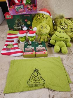 Grinch Christmas Decoration lot