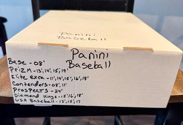 Lot of Panini baseball cards