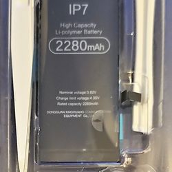 Battery for iPhone 7  2280mAh