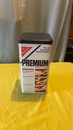 Vintage tin cracker holder