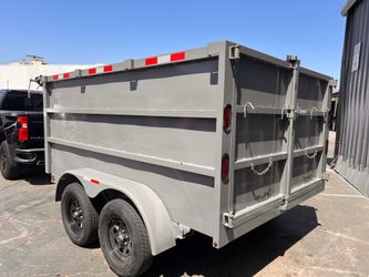 Dump trailer 8x10x4