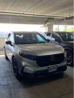 26 Honda CRV HYB license holder