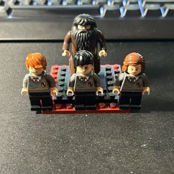 Lego Harry Potter Trio w/ Hagrid 