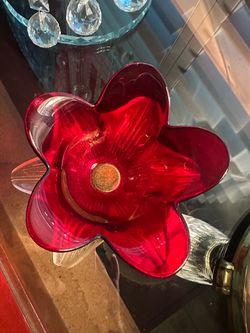 Ruby Red Glass decoration