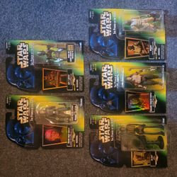 Star Wars Power of the Force Action Figures Lot