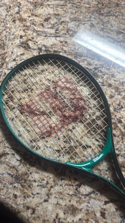 Wilson Tennis Racket Green