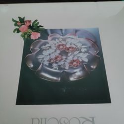 Vintage Mikasa Crystal Rosella Serving Platter