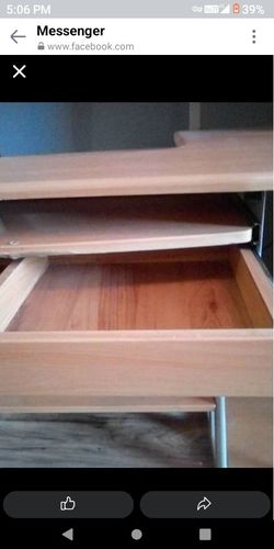 Computer desk and chair set