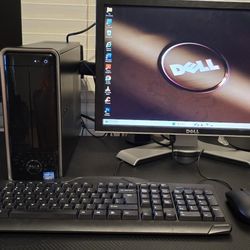 DELL  SlimeLine  DeskTop  🖥  INSPIRON  660s. Intel  i3 - 3.4GHz CPU  / 8.0GB. RAM / 1.0TB.  HDD  - Windows  11. -  HDMI,  DVD-RW, Wi-Fi  Work  Good.✔