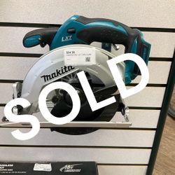 MAKITA 18V LXT CIRCULAR