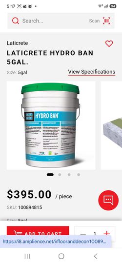 Hydroban Laticrete