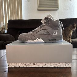 Jordan 5 Wolf Grey Size 8