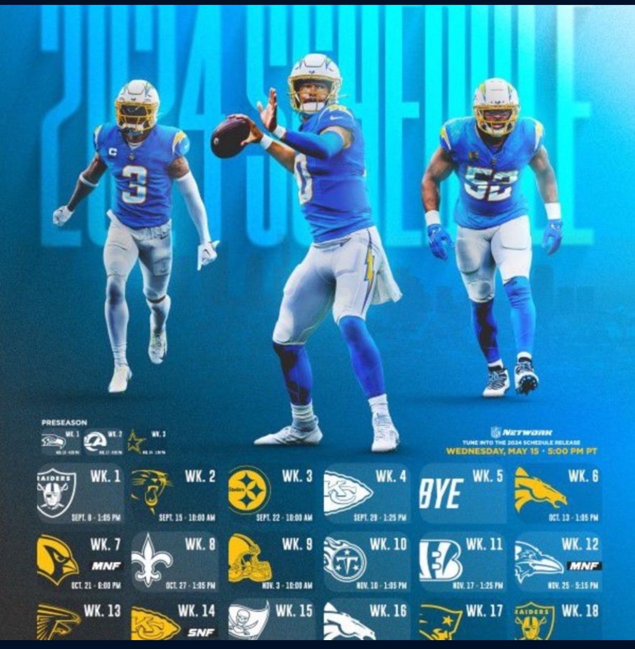 Chargers Tickets 2024